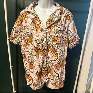 PRINT FRESH Bagheera Blush pajama top 🐆